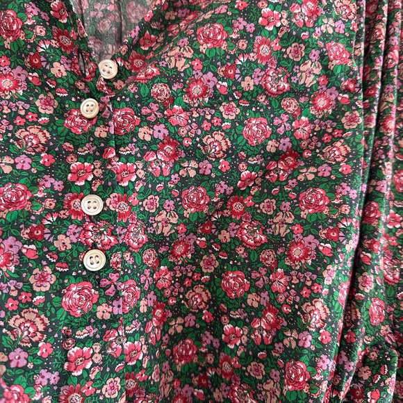 DÔEN Liberty Print Floral Mini Dress - Picture 5 of 6